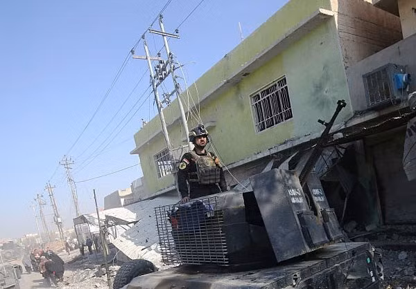 Nhiều khu vực ở tỉnh Nineveh đã bị tàn phá trong các cuộc giao tranh.