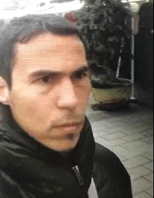 Cận cảnh gương mặt nghi can chính vụ tấn công hộp đêm Reina ở thành phố Istanbul vừa qua. Ảnh: Daily Mail.