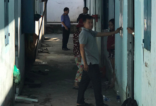 Căn nhà trọ của vợ chồng Tú-Diễm, nơi xảy ra vụ án mạng rúng động dư luận.