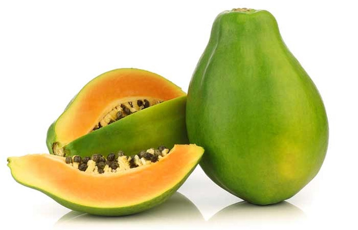 Làm sáng da: Kết hợp bột hạt lựu và đu đủ cộng với bột nho để tẩy tế bào chết, cải thiện tông màu của da.