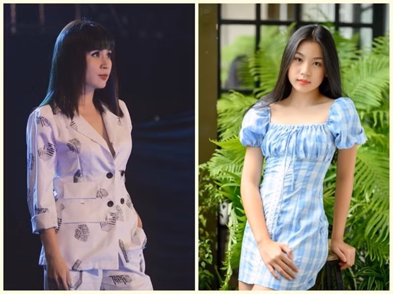 Vy Uyên sinh năm 2005, là con gái Lưu Thiên Hương và nhạc sĩ phối khí Sơn Hải.