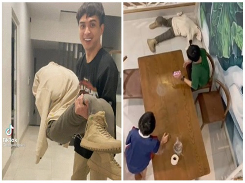 Năm 2021, Hồ Quang Hiếu gây tranh cãi khi làm clip quăng xác giả. Cụ thể, nam ca sĩ dàn dựng tình huống người rơi lầu bằng cách sử dụng một hình nộm. Ảnh: Vietnamnet.