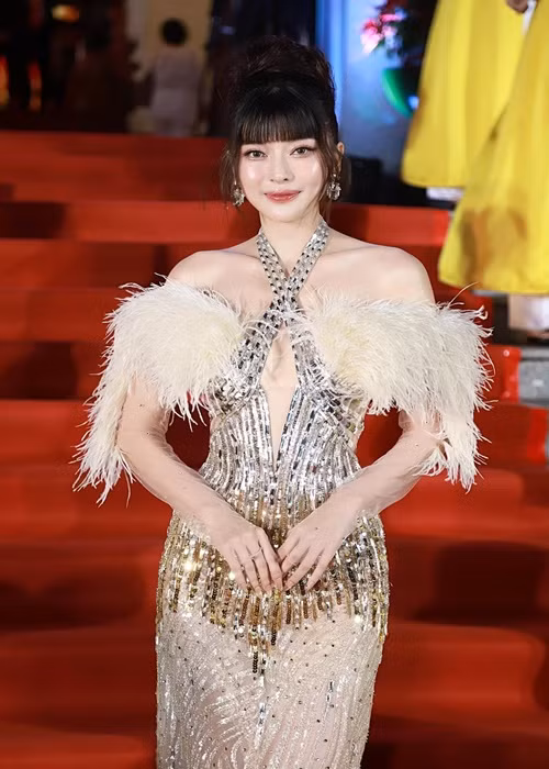 Nhan sắc của Cao Thái Hà được đánh giá cao. Nữ diễn viên sinh năm 1990 từng đoạt giải thưởng Người có làn da đẹp nhất Hoa khôi xứ dừa, Người đẹp Biển Tây 2009, top 5 Nữ hoàng trang sức 2011. Ảnh: FBNV.