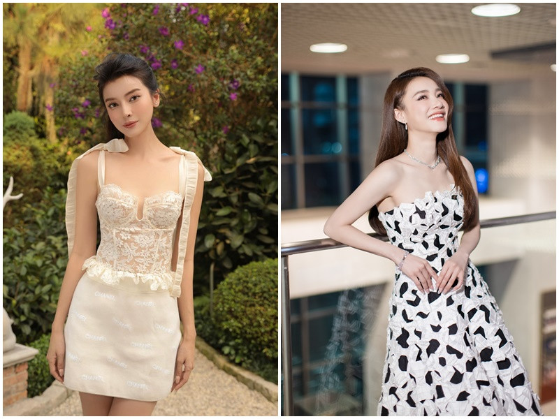 Cao Thái Hà không được đào tạo diễn xuất bài bản trong khi Nhã Phương từng là sinh viên trường Đại học Sân khấu Điện ảnh. Ảnh: FBNV.