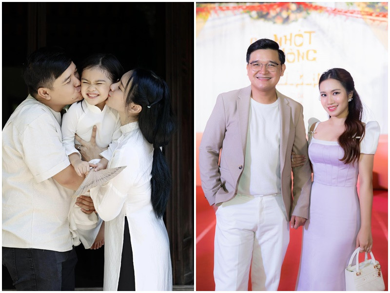 Với Chị Mười Ba - 3 ngày sinh tử đoạt doanh thu 120 tỷ, Võ Thanh Hòa được mệnh danh là đạo diễn trăm tỷ. Anh kết hôn với diễn viên Mai Bảo Ngọc. Vợ chồng nam đạo diễn hiện tại có một cô con gái sinh năm 2017. Ảnh: FBNV.