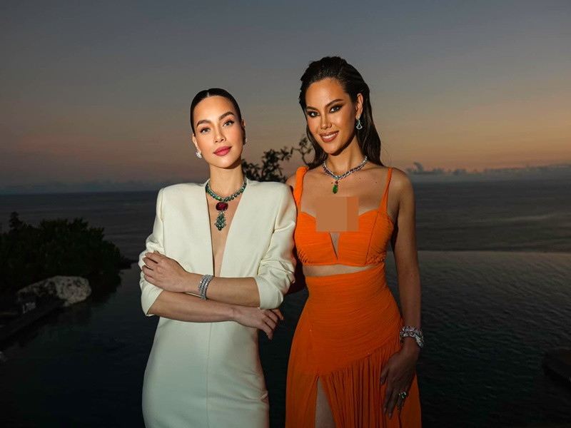 Catriona Gray sinh năm 1994, là ca sĩ, người mẫu, MC mang dòng máu lai Australia, Philippines và Scotland. Cô mang về vương miện Hoa hậu Hoàn vũ Thế giới 2018 cho nhan sắc Philippines.