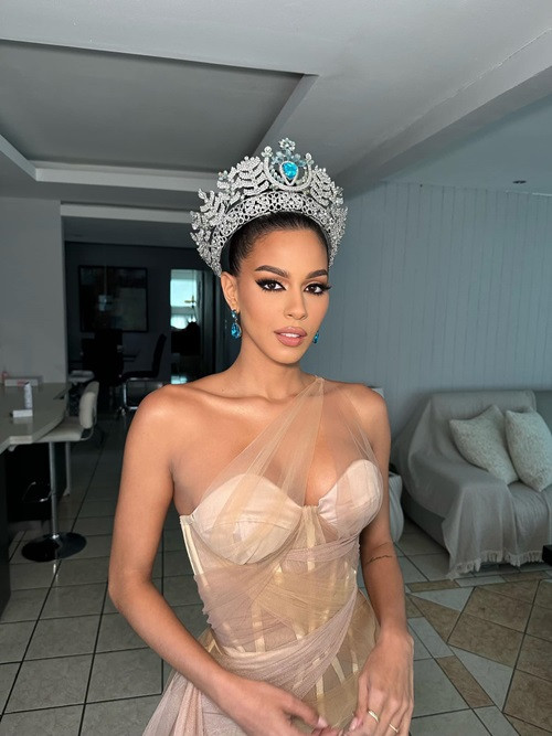 Camille sở hữu vẻ đẹp nóng bỏng. Nhiều người đánh giá đại diện Puerto Rico là ứng cử viên nặng ký cho vương miện Hoa hậu Siêu quốc gia năm nay. Ảnh: Hoa hậu Siêu quốc gia Puerto Rico.