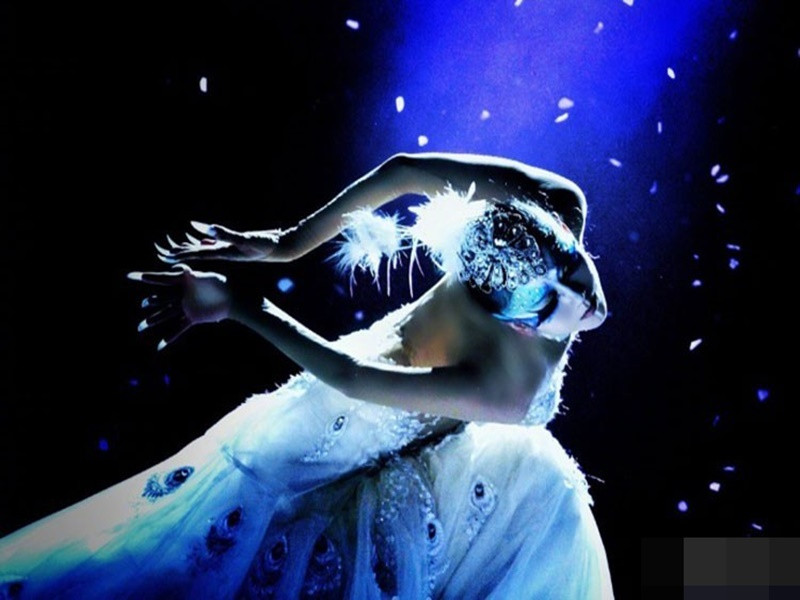 Mai Siêu Phong của phim Anh hùng xạ điêu (bản năm 2003) nổi tiếng nhờ vở múa Khổng Tước Vũ. Từ vở múa này, Dương Lệ Bình được mệnh danh là “Công chúa Khổng Tước”. Ảnh: Yan.