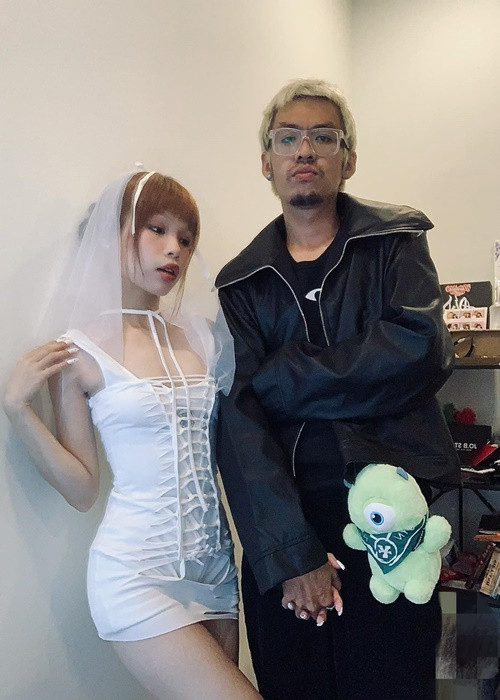 Theo Hoa Học Trò, Liu Grace hẹn hò Minh Lai - một thành viên của Under The Hood. Ảnh: FBNV.