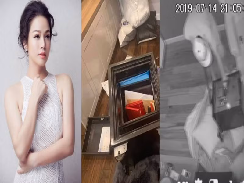 Năm 2019, hai két sắt đặt ở phòng ngủ của Nhật Kim Anh bị phá, tên trộm lấy đi tài sản trị giá 5 tỷ. Sau hơn 3 tháng điều tra, kẻ trộm bị bắt. Nữ diễn viên được trả lại 60 cây vàng. Ảnh: Người Đưa Tin.