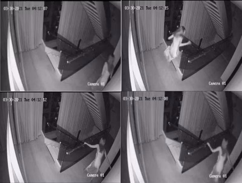 Ngọc Trinh kể lại tường tận vụ trộm. Chân dài chia sẻ, vì sợ tên trộm manh động, cô đã giả vờ ngủ trong khoảng 10 phút cho đến khi kẻ này đi sang phòng túi xách thì cô mới ra khỏi giường và hô hoán. Ngọc Trinh thừa nhận cô quá chủ quan trong việc bảo vệ tài sản. Sau sự cố này, Ngọc Trinh tăng cường hệ thống an ninh cả về người và thiết bị. Ảnh: Phụ Nữ Việt Nam.