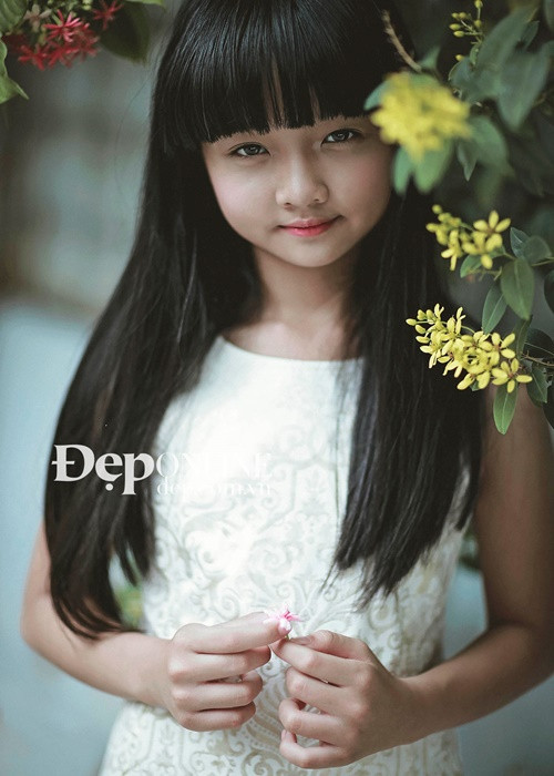 Thanh Mỹ sinh ra trong một gia đình không có ai làm nghệ thuật. Nữ diễn viên bén duyên diễn xuất từ năm 5-6 tuổi. Ảnh: Đẹp.