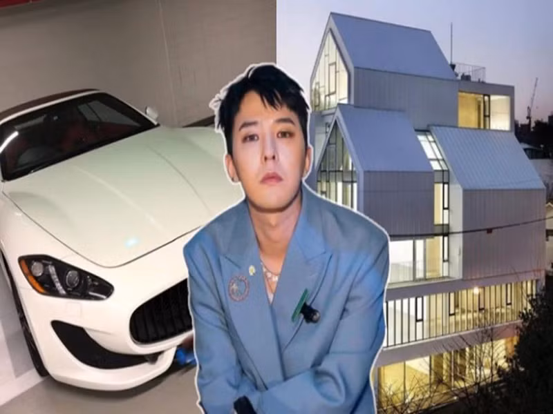 G-Dragon - trưởng nhóm Big Bang sở hữu khối tài sản khủng ở tuổi 35 nhờ viết nhạc, ca hát, kinh doanh, đóng quảng cáo, làm đại diện thương hiệu. Theo tạp chí Seoul Space, G-Dragon có khối tài sản ròng khoảng 30 triệu USD. Ảnh: Báo Giao Thông.