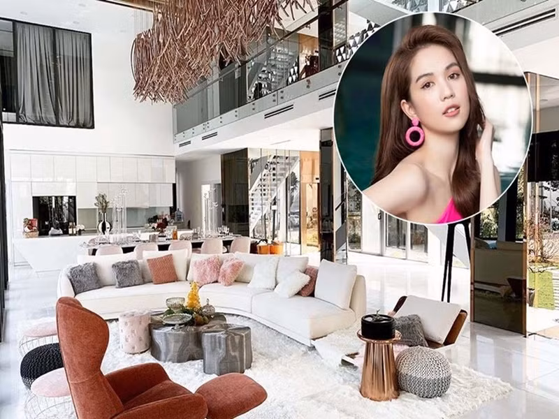 “Nữ hoàng nội y” hiện tại ở biệt thự 800m2, tổng trị giá gần 50 tỷ. Ảnh: Vietnamnet