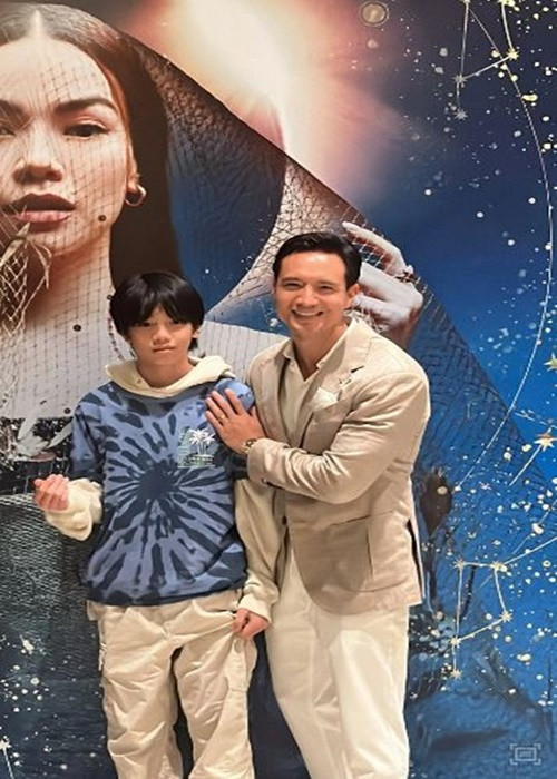 Từ khi gắn bó với Kim Lý, Hồ Ngọc Hà có thêm người đồng hành cùng chăm sóc, quan tâm đến Subeo. Ảnh: Người Đưa Tin.