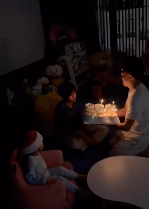 Cường Đô la cũng mừng sinh nhật bé Subeo. Ảnh: Thương Hiệu Và Pháp Luật.