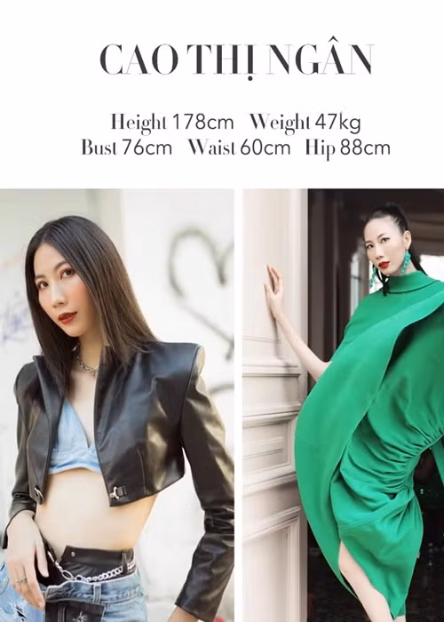 Á quân Vietnam's Next Top Model 2014 Cao Thị Ngân.
