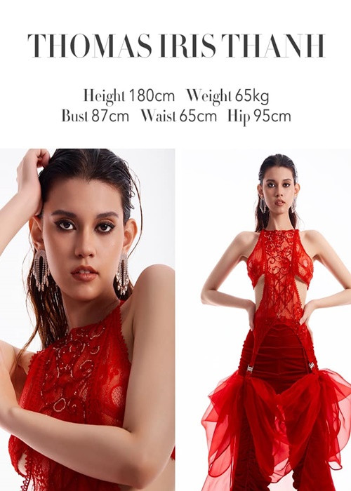 Thomas Iris Thanh - Top 2 Miss Charm Vietnam 2022.