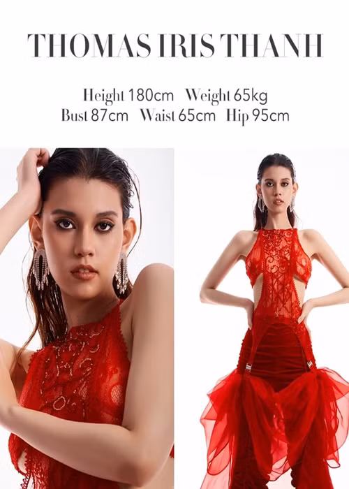 Thomas Iris Thanh - Top 2 Miss Charm Vietnam 2022.