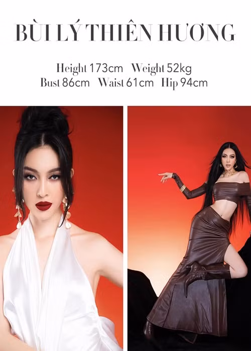 Top 10 Miss Grand Vietnam 2022 Bùi Lý Thiên Hương.