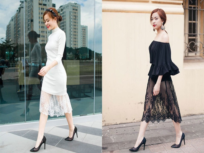 Hoàng Thùy Linh ghi điểm về phong cách thời trang ngày càng tinh tế trên sân khấu, khi đi sự kiện hay dạo phố. Ảnh: FBNV.