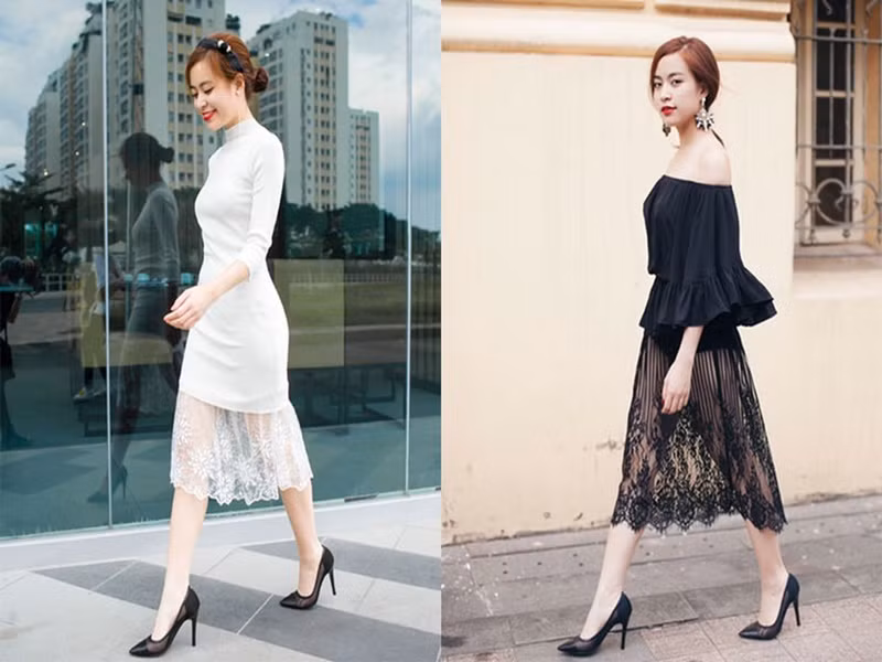 Hoàng Thùy Linh ghi điểm về phong cách thời trang ngày càng tinh tế trên sân khấu, khi đi sự kiện hay dạo phố. Ảnh: FBNV.