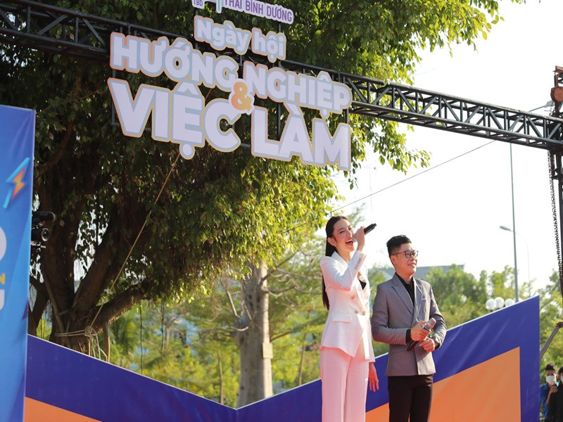 Sự xuất hiện của Hoa hậu Hòa bình Quốc tế 2021 luôn thu hút sự chú ý của khán giả.