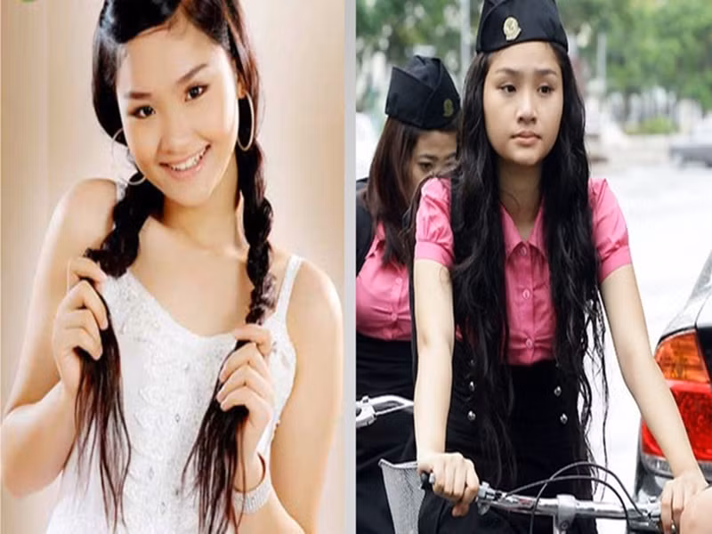 Miu Lê bước chân vào showbiz với vai nữ chính trong phim Những thiên thần áo trắng năm 2009. Ảnh: Dân Việt.