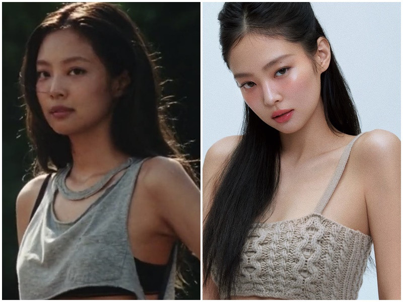 Trong phim The Idol, nữ ca sĩ Jennie đóng dancer Dyanne - bạn thân của nữ chính Jocelyn. Trong tập 1 vừa lên sóng, cảnh nhảy múa của Jennie bị nhiều cư dân mạng chỉ trích phản cảm. Ảnh: Hoa Học Trò, Instagram.