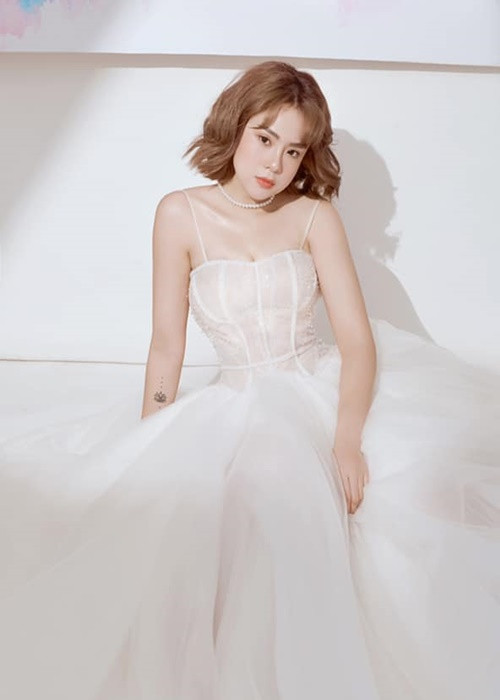 Tháng 9/2022, Thái Trinh chia tay bạn trai huấn luyện viên thể hình. Ảnh: FBNV.