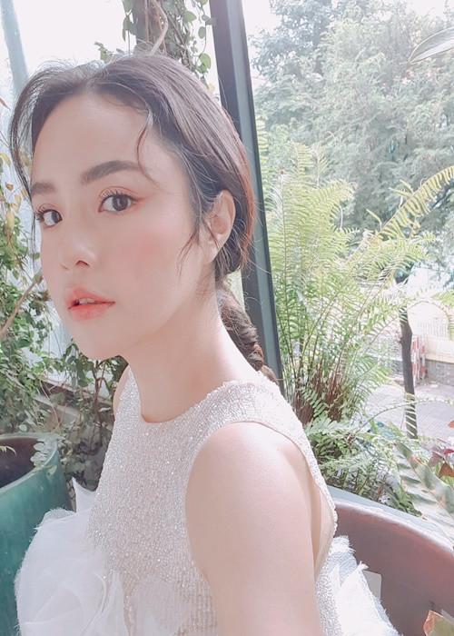 Năm 2021, Thái Trinh gây chú ý khi tố bị một quay phim quấy rối bằng từ ngữ tục tĩu trong một chương trình. Ảnh: FBNV.