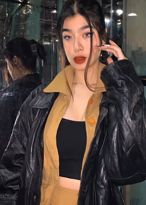 Hoài Anh hay bị những người xung quanh trêu rằng nhìn cách ăn mặc là nhận ra ngay con gái Võ Hoài Nam.