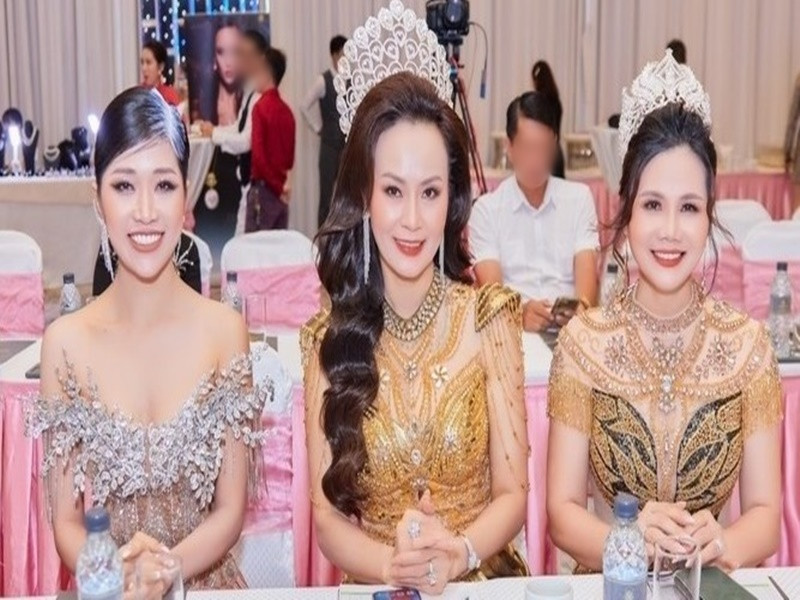 Cuộc thi Ms.Global Success Business 2023 - Hoa hậu Doanh nhân thành đạt Hoàn cầu 2023 do Công ty Bí Mật Phương Đông tổ chức. Đơn vị này vừa bị phạt 55 triệu đồng. Ảnh: Zing.