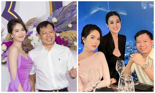 Gap go bac si Huu Thinh, Ngoc Trinh sot sang chuyen co con?