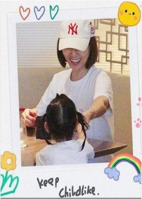 Lâm Tâm Như sinh con gái đầu lòng vào năm 2017. Ảnh: Sức Khỏe Và Đời Sống.