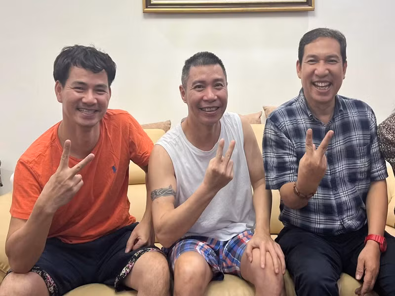 Công Lý luôn nhận được sự quan tâm của các đồng nghiệp.