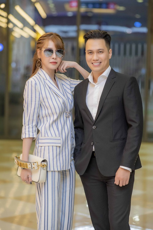 Nói về lý do không lên tiếng sớm giữa lùm xùm, Quế Vân thanh minh rằng cô và Việt Anh phải giữ bí mật về dự án hợp tác chung. Ảnh: Vietnamnet.