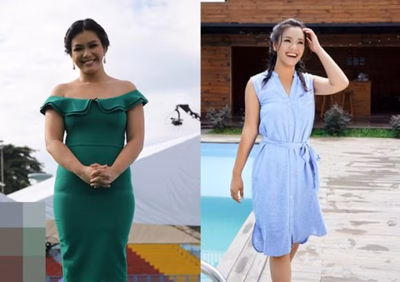 "Bị hàng ngàn người chê bai ngoại hình của mình, hơn hết là cánh cửa sự nghiệp có nguy cơ khép lại, đó là những đả kích vô cùng tàn nhẫn đối với bất kỳ phụ nữ nào", Phương Vy chia sẻ. Để chứng minh bản thân của mình có thể lấy lại vóc dáng, cô lao vào phòng tập gym để tập luyện. Ảnh: Người Lao Động. Ảnh: Dân Việt.