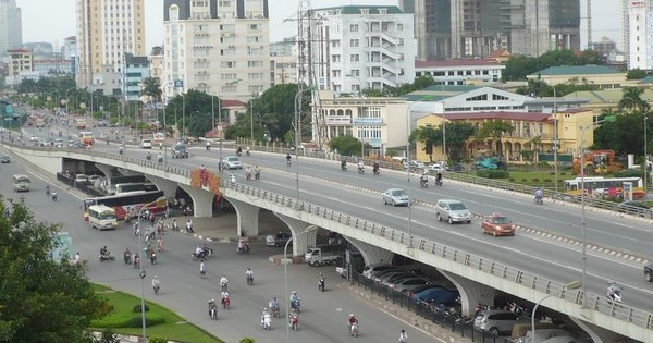 Hà Nội tổ chức lại giao thông nút giao Mai Dịch Ha Noi to chuc lai giao thong nut giao Mai Dich