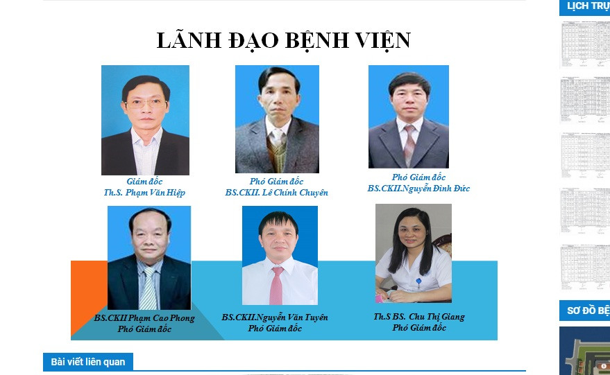 Bo nhiem Pho Giam doc benh vien da khoa Ninh Binh: Lieu co 