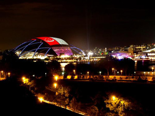 Hinh anh sieu an tuong trong le khai mac SEA Games 28