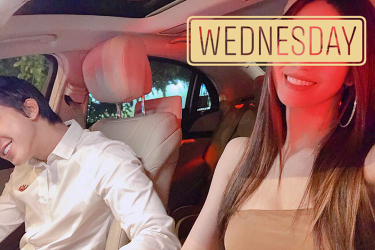 Nữ diễn viên và bạn trai tin đồn trông xứng đôi vừa lứa.