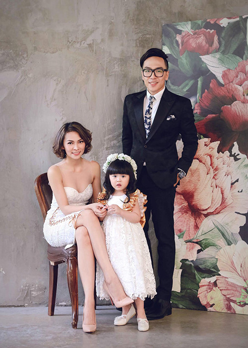 Sau khi lấy chồng, sinh con, Đài Trang hiện tập trung kinh doanh, gần như không hoạt động nghệ thuật. Ảnh: FBNV