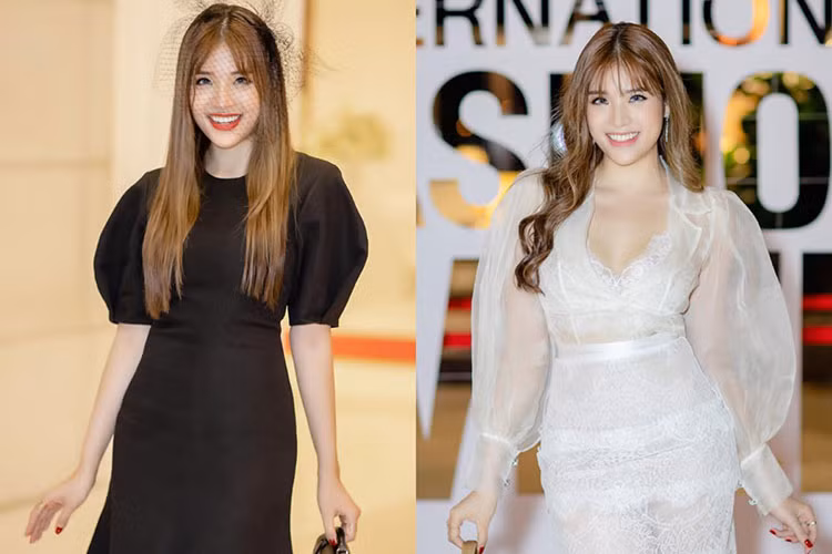 Hiện tại, Hoàng Thu tập trung kinh doanh, chăm sóc con trai nhỏ.