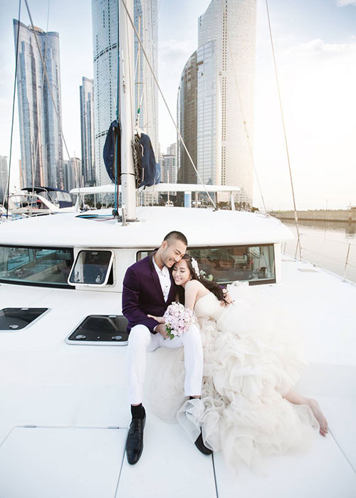 Những lúc rảnh rỗi, vợ chồng Quỳnh Nga đi du lịch trong nước và ngoài nước.