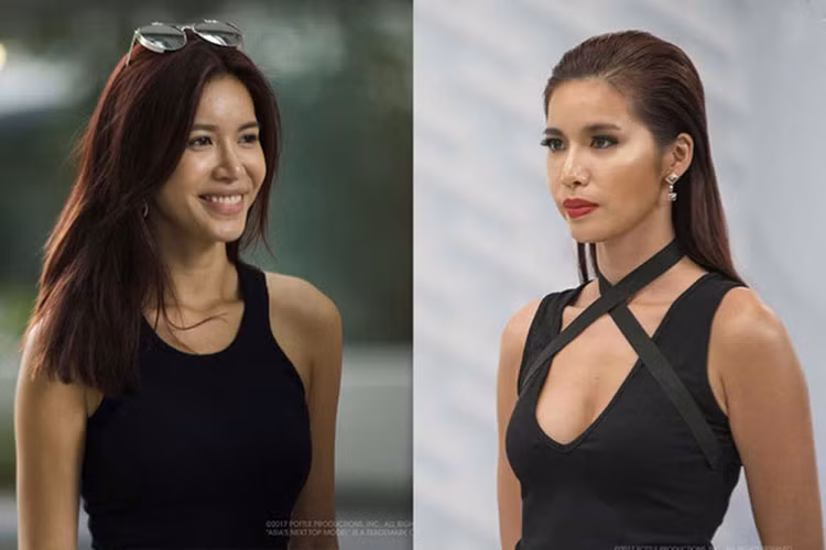 So sánh gương mặt lúc trang điểm và khi rút bỏ son phấn của Minh Tú, fan không hề thất vọng. Ảnh: VTV