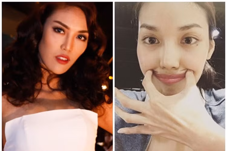 Khi trang điểm kỹ lưỡng, Lan Khuê cá tính, sắc sảo còn lúc để mặt mộc, cô trông hiền hơn. Ảnh: Khỏe và đẹp