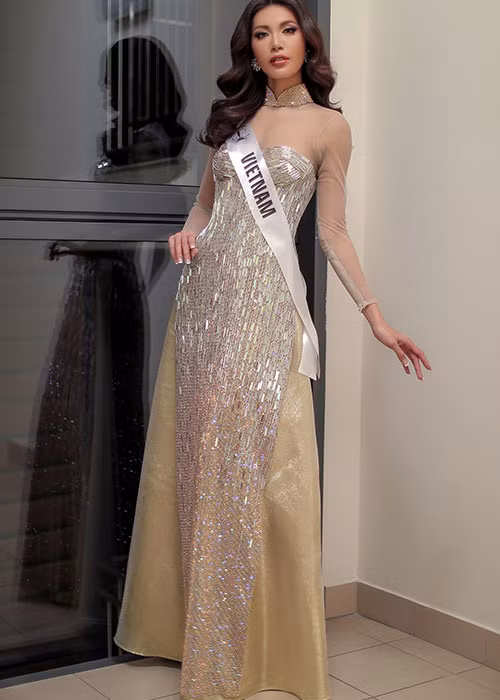 Trên trang cá nhân, Minh Tú không quên gửi lời cảm ơn khán giả quê nhà đã bình chọn cho mình