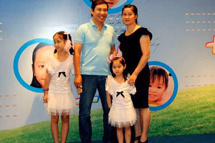 Đến nay, vợ chồng nam nghệ sĩ hài có với nhau 3 người con: 2 gái, 1 trai. Ảnh: An ninh thủ đô