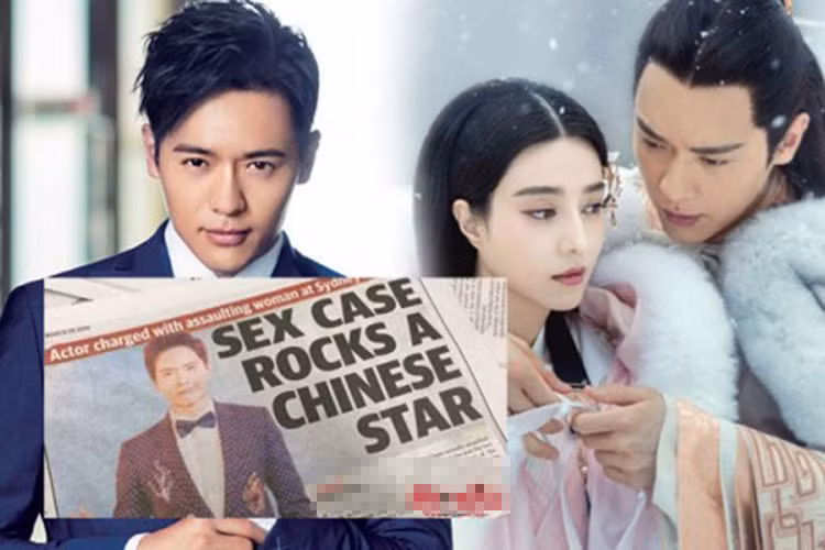 Làng giải trí xứ Trung cũng bị rúng động bởi loạt scandal như ồn ào Phạm Băng Băng trốn thuế bằng hợp đồng âm dương, Lý Tiểu Lộ bị nghi ngoại tình với rapper PG One, Cao Vân Tường hầu tòa vì cáo buộc cưỡng dâm tập thể một phụ nữ sống ở Australia. Ảnh: Saostar